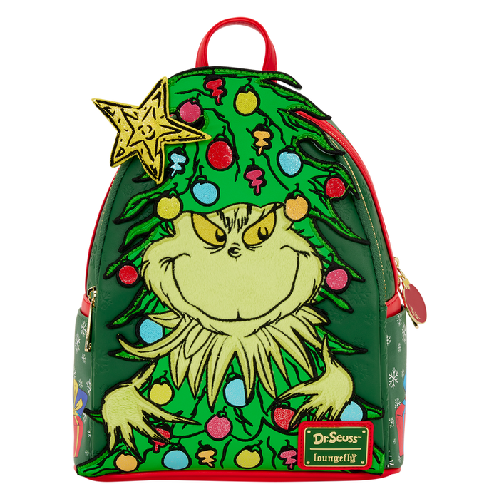 Loungefly Dr. Seuss - The Grinch Holiday Mini Backpack