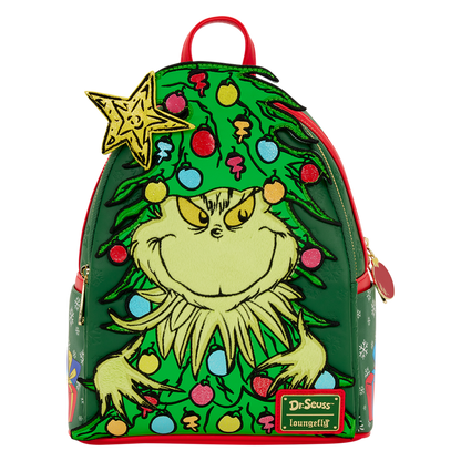 Loungefly Dr. Seuss - The Grinch Holiday Mini Backpack