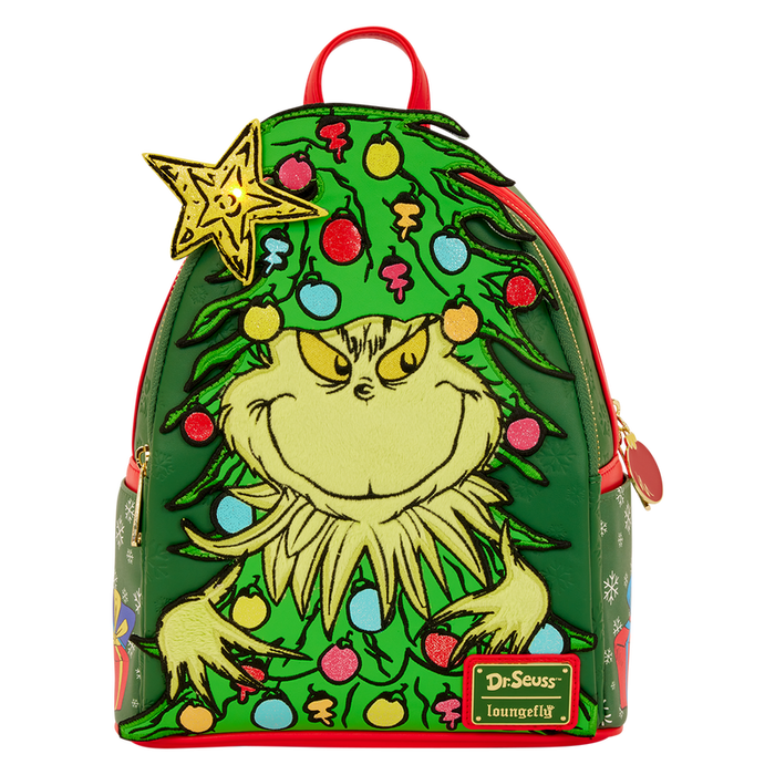 Loungefly Dr. Seuss - The Grinch Holiday Mini Backpack