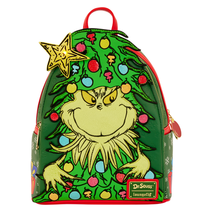 Loungefly Dr. Seuss - The Grinch Holiday Mini Backpack