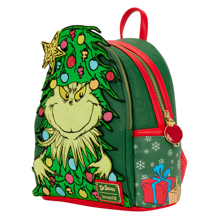 Loungefly Dr. Seuss - The Grinch Holiday Mini Backpack