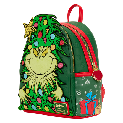 Loungefly Dr. Seuss - The Grinch Holiday Mini Backpack