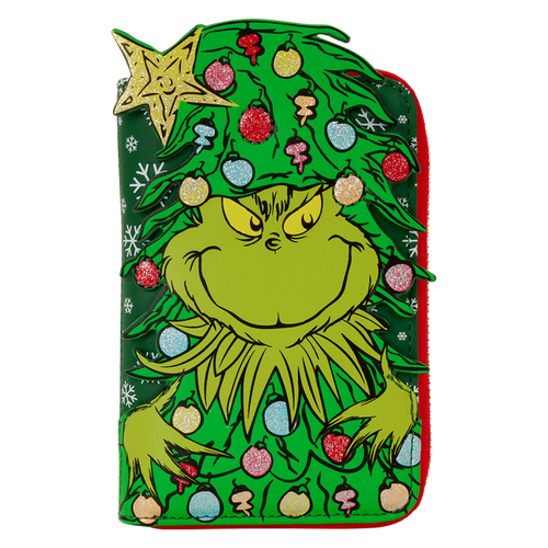 Loungefly Dr. Seuss - The Grinch Holiday Wallet