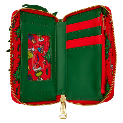 Loungefly Dr. Seuss - The Grinch Holiday Wallet