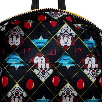 Loungefly It Pennywise - Raincoat Cosplay Glow Mini Backpack