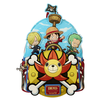 Loungefly One Piece - Thousand Sunny Ship Mini Backpack