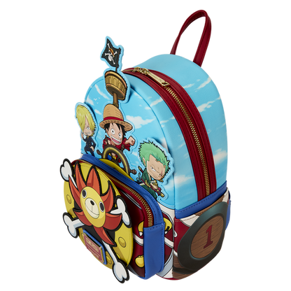 Loungefly One Piece - Thousand Sunny Ship Mini Backpack