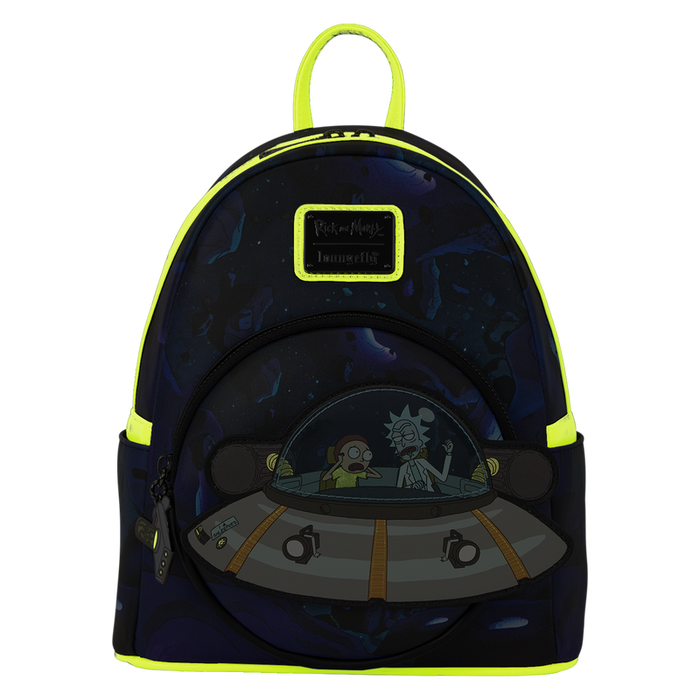 Loungefly Rick & Morty - Glow In the Dark Mini Backpack