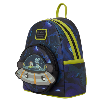 Loungefly Rick & Morty - Glow In the Dark Mini Backpack