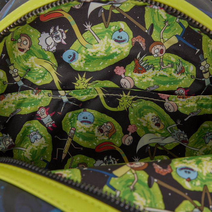Loungefly Rick & Morty - Glow In the Dark Mini Backpack