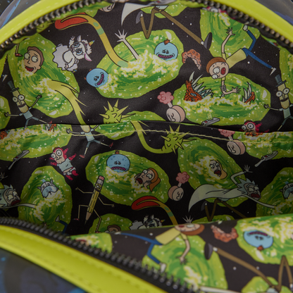 Loungefly Rick & Morty - Glow In the Dark Mini Backpack