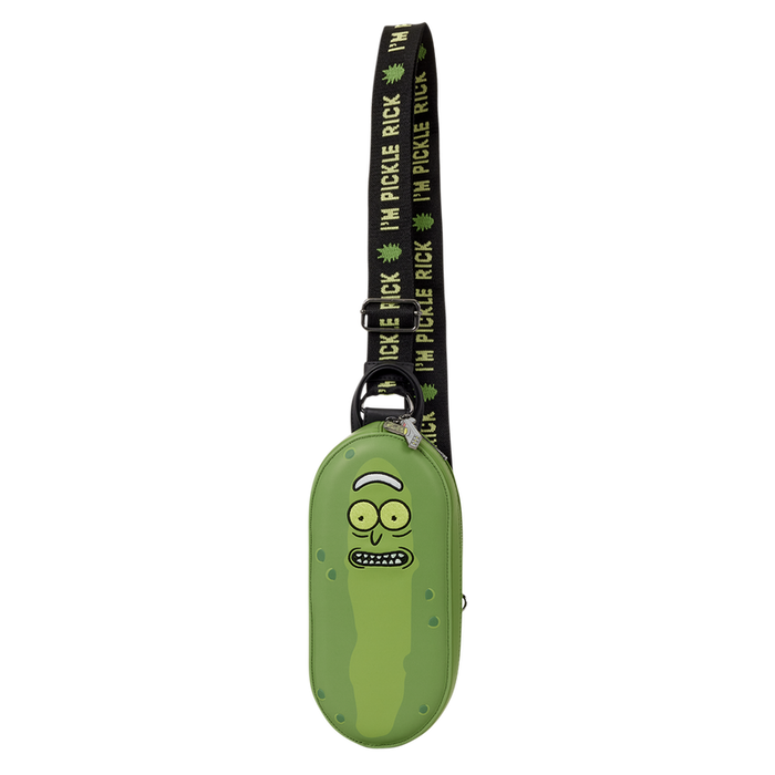 Loungefly Rick & Morty - Pickle Rick Sling Crossbody Bag