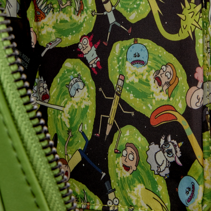 Loungefly Rick & Morty - Pickle Rick Sling Crossbody Bag