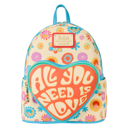 Loungefly The Beatles - All You Need Is Love Mini Backpack - Kryptonite Character Store