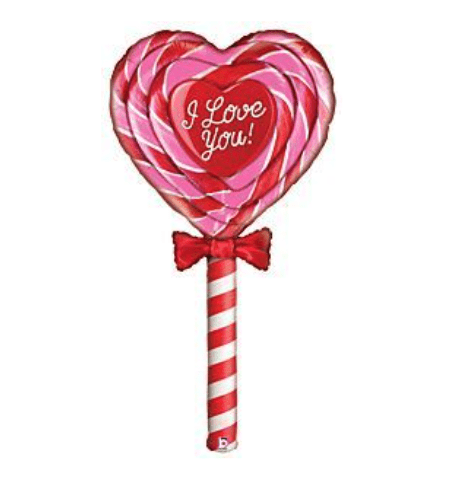 Havin' a Party Balloons Love Lollipop Balloon w Helium