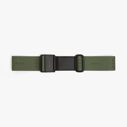 Olive Green | Front view of Luggage Strap in Olive Green