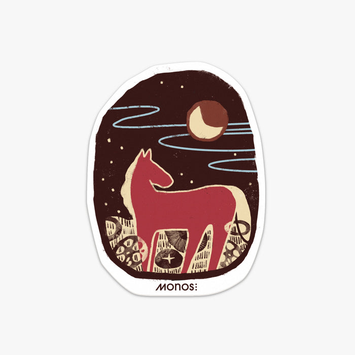 Horse | Lunar New Year sticker Horse design