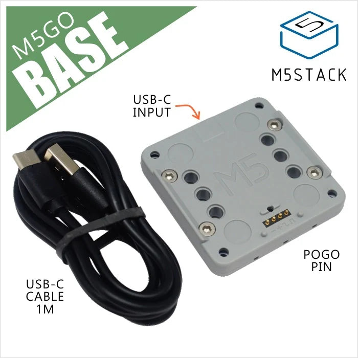 M5GO/FIRE Battery Bottom Charging Base - m5stack-store