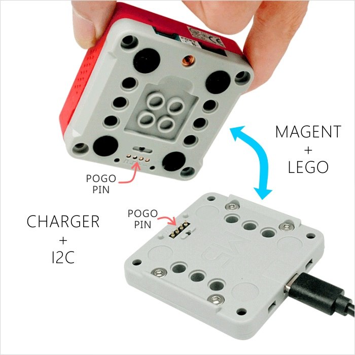 M5GO/FIRE Battery Bottom Charging Base - m5stack-store