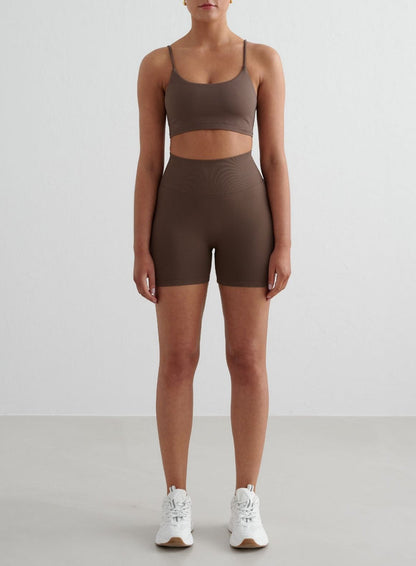 Macchiato Shape Seamless Hotpants & Strap Bra Set