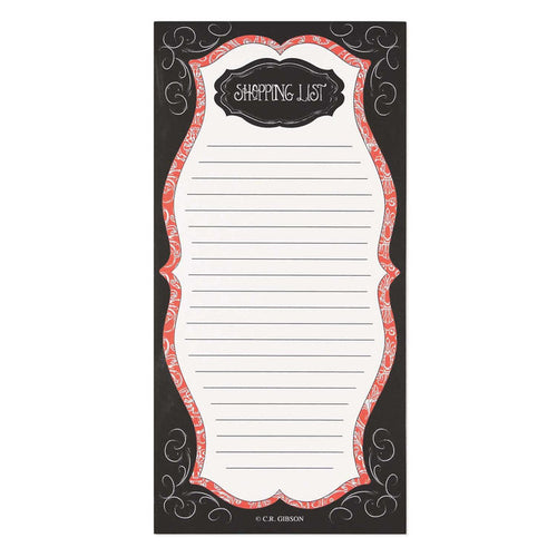 Magnetic Shopping List Pad - Savory Eats