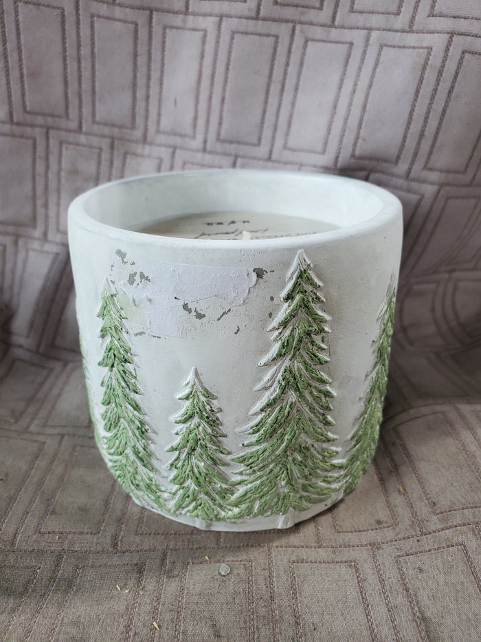 Makers of Wax Goods Citron Pine Needle Scented Candle UNUSED