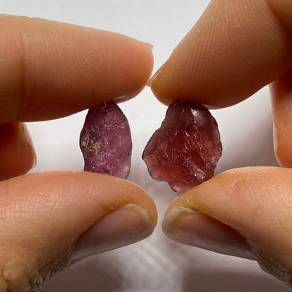 Malaya & Rhodolite Garnet - Tanzania (Special Deal)