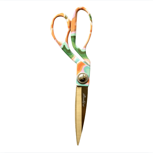 Idlewild Co. Marbled Rainbow Designer Scissors