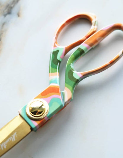 Idlewild Co. Marbled Rainbow Designer Scissors