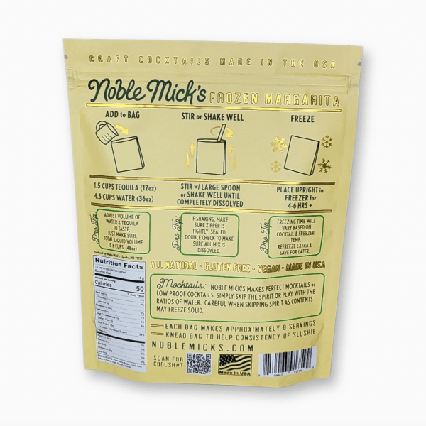 Noble Mick's Margarita Frozen Cocktail