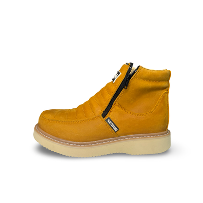 Master Rider Non-Slip Work Shoes with Double Zipper – Without Steel Toe