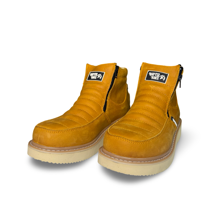 Master Rider Non-Slip Work Shoes with Double Zipper – Without Steel Toe