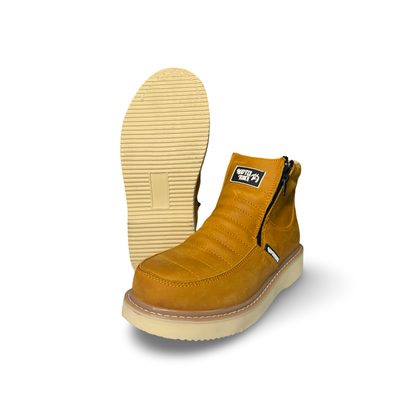 Master Rider Non-Slip Work Shoes with Double Zipper – Without Steel Toe