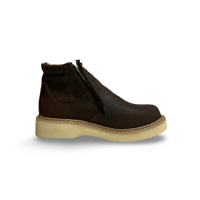Master Rider Work Shoes Café Antideslizantes