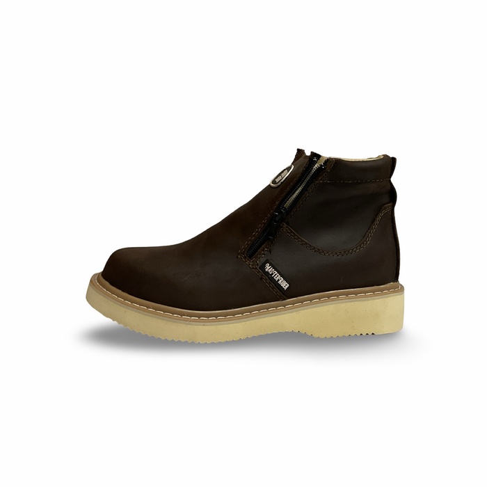 Master Rider Work Shoes Café Antideslizantes