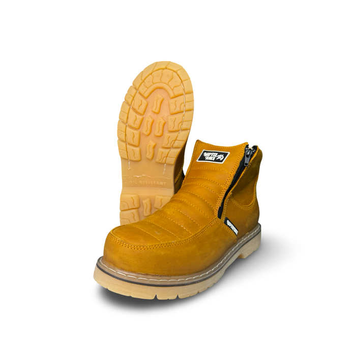 Master Rider Work Shoes With Steel Toe – Non-Slip Rubber Sole