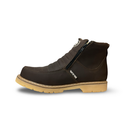 Master Rider Zapatos de Trabajo con Cierre para Construcción