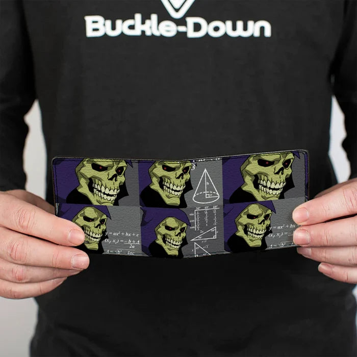 Masters of the Universe - Skeletor Formula Pose Blocks Men's Bi-Fold Wallet