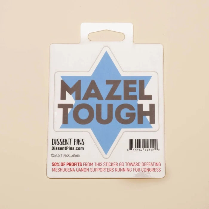 Mazel Tough Sticker