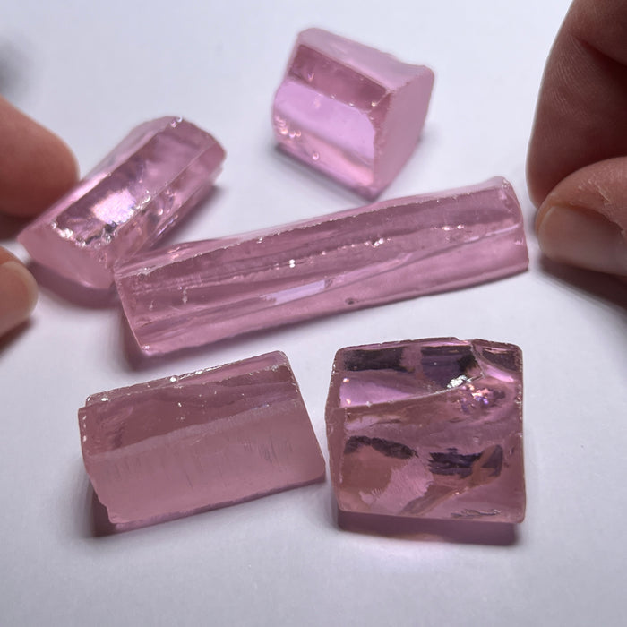 Medium Rose Pink Cubic Zirconia