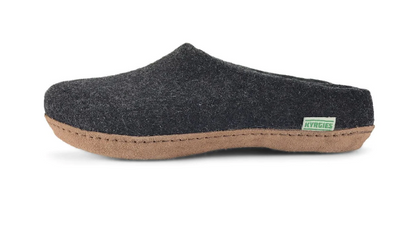 Men's Wool Slippers Made In Kyrgyzstan