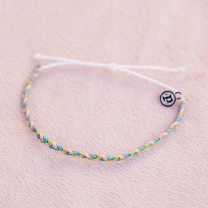 Mental Health Awareness Mini Braid Bracelet