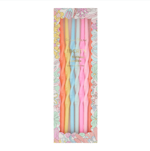 Meri Meri Meri Meri x Liberty Rainbow Garden Party Candles