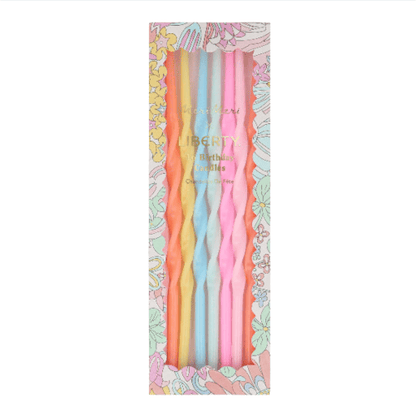 Meri Meri Meri Meri x Liberty Rainbow Garden Party Candles