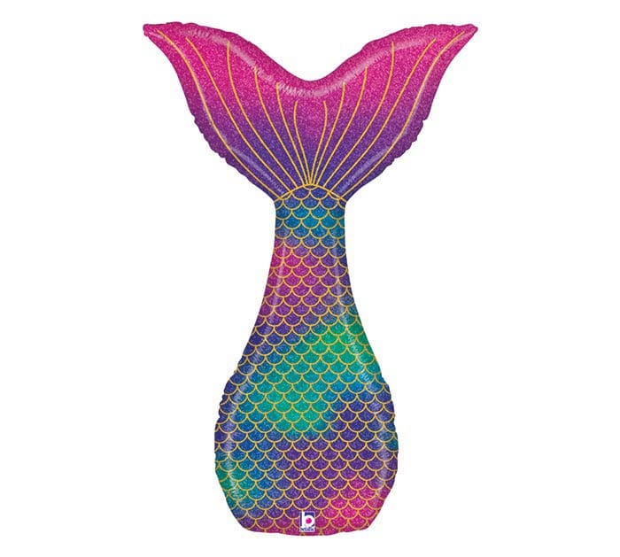 burton+burton Party Mermaid Tail Balloon