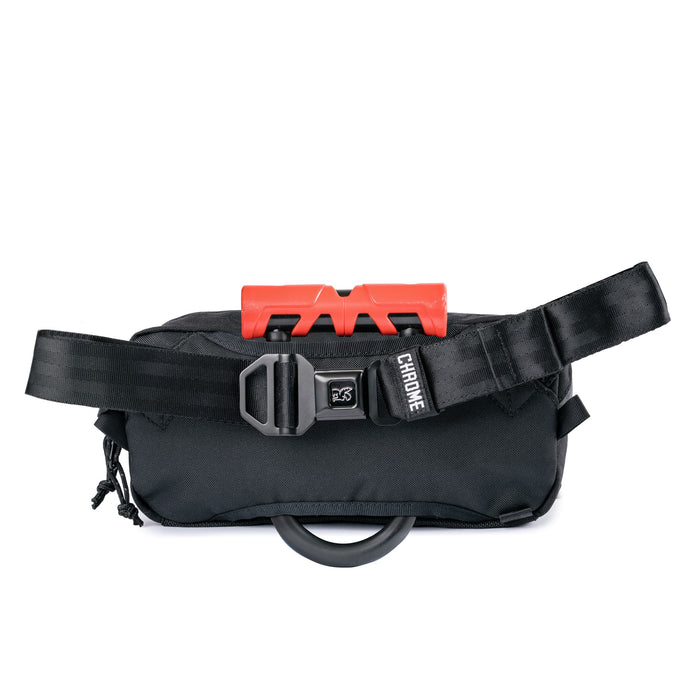 The back of the new Micro Kadet crossbody in black #color_black