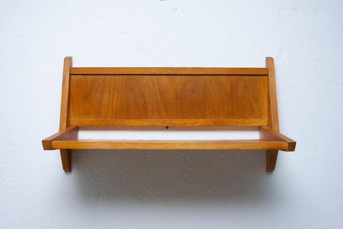 Mid century wall shelf by ULUV, Czechoslovakia 1960s