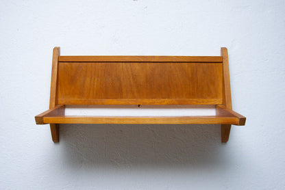 Mid century wall shelf by ULUV, Czechoslovakia 1960s