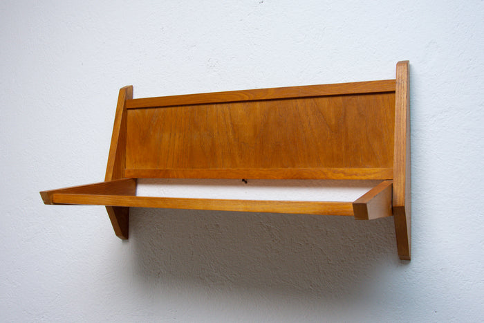 Mid century wall shelf by ULUV, Czechoslovakia 1960s