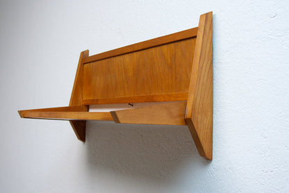 Mid century wall shelf by ULUV, Czechoslovakia 1960s